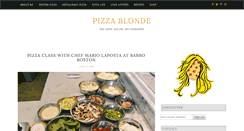 Desktop Screenshot of pizzablonde.com